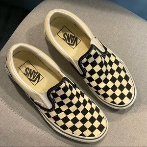 Vans Classic Slip-On checkerboard black and white